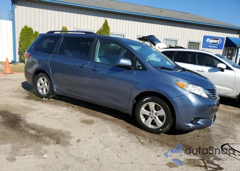 2017 Toyota Sienna Le из США, поврежденный, VIN 5TDKZ3DC0HS848666